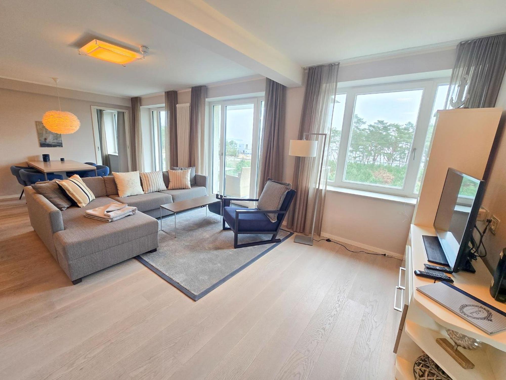 Duenenresidenz Prora - Ferienwohnung Mit Meerblick, 2 Schlafzimmern Und Balkon Np-304 Binz Buitenkant foto